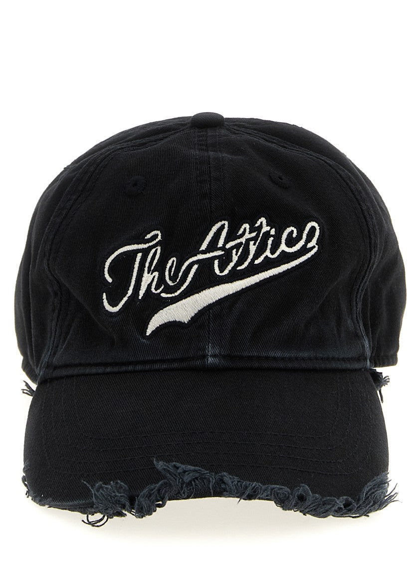The Attico Logo Embroidery Hat