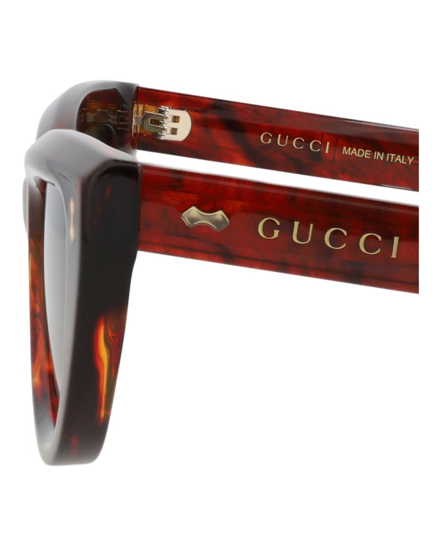 Gucci Cat Eye-Frame Recycled Acetate Sunglasses