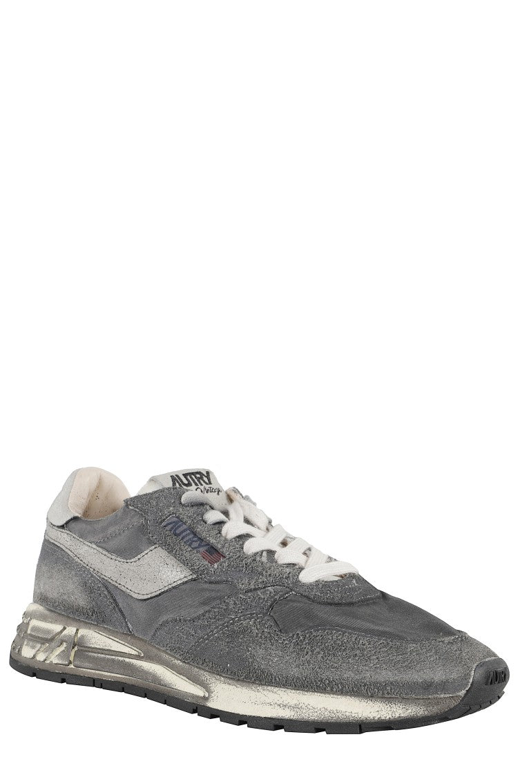 Autry Reelwind Supervintage Low Sneakers With Vintage Effect
