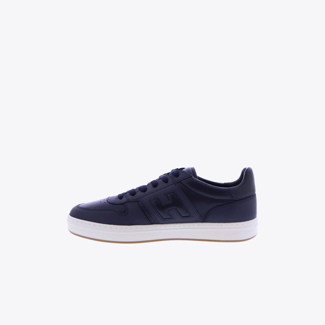 Hogan Contemporary Blue Sneakers With Embossed 'H' Detail