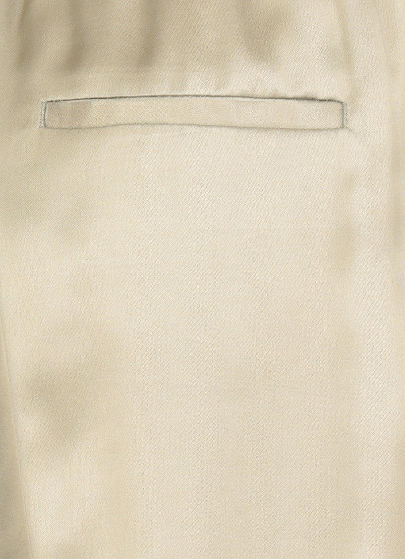 Peserico Green Viscose Trousers