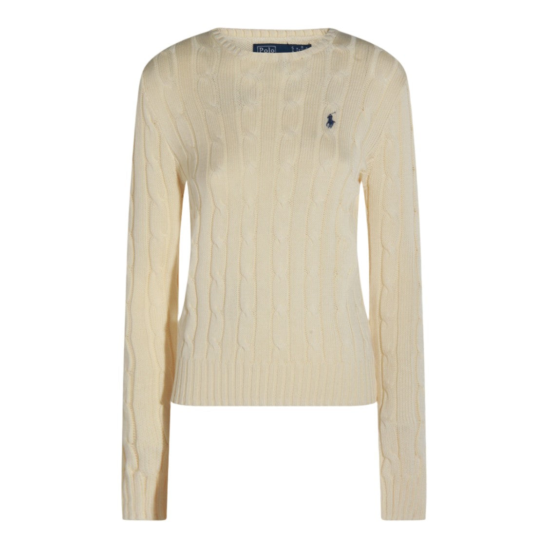 Polo Ralph Lauren Classic Cable Knit Sweater With Fitted Silhouette