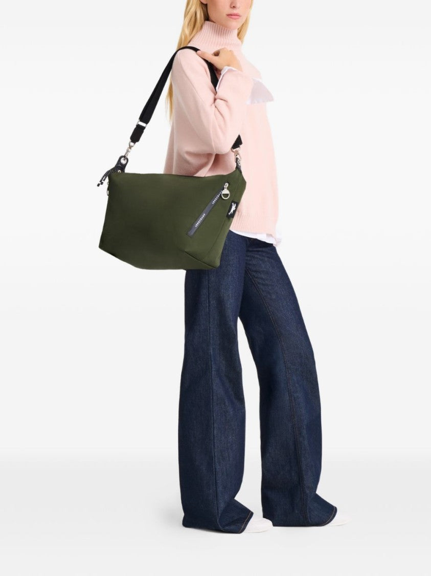 Longchamp Compact Black Crossbody Bag
