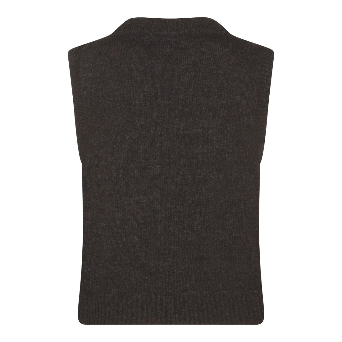 Ganni Black Sand Wool Blend Knitwear