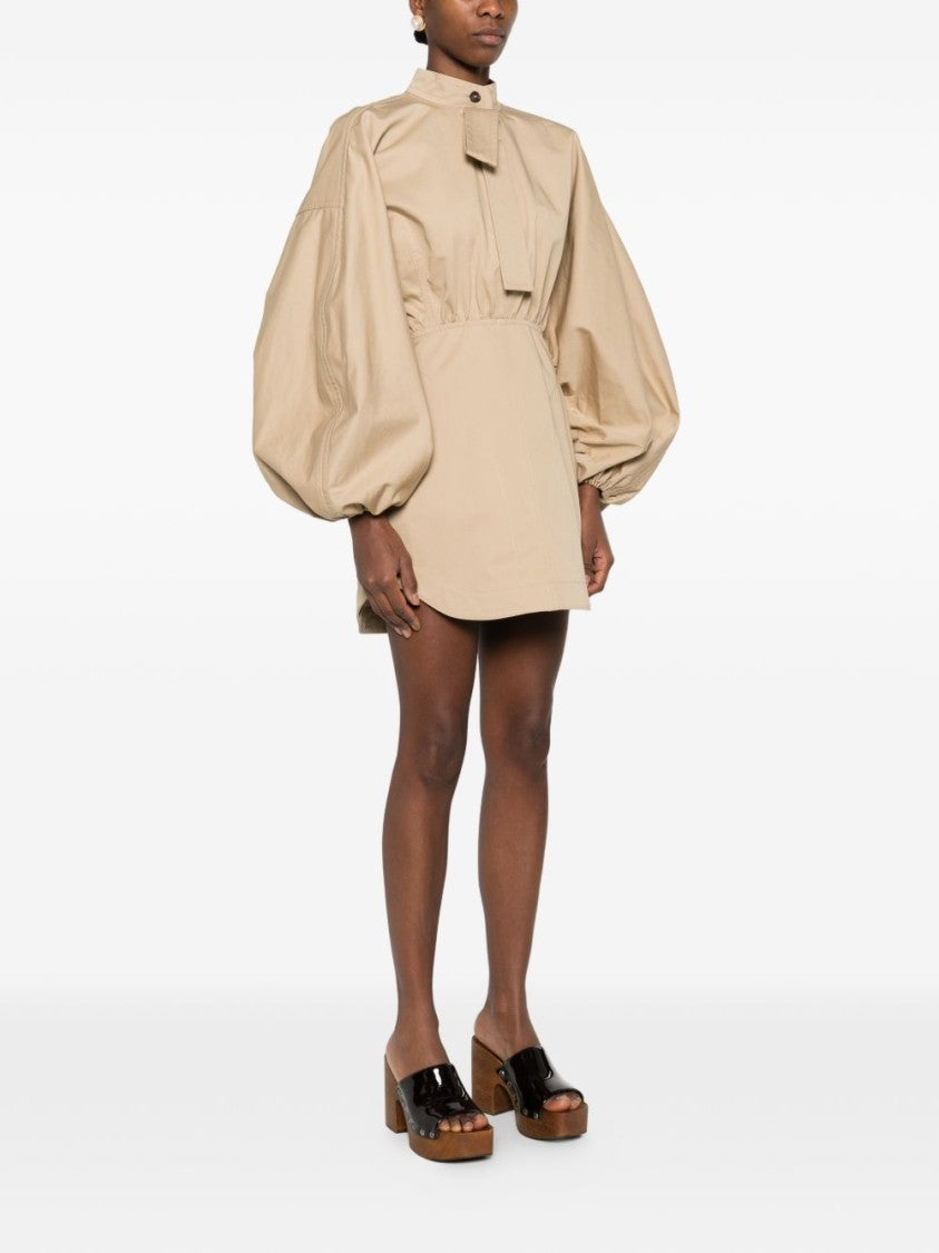 Zimmermann Mini Dress With Balloon Sleeves