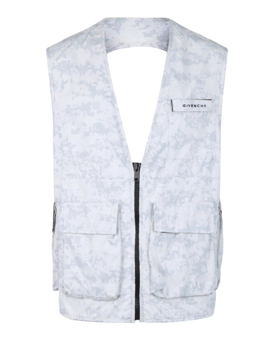 Givenchy Camouflage Cargo Vest