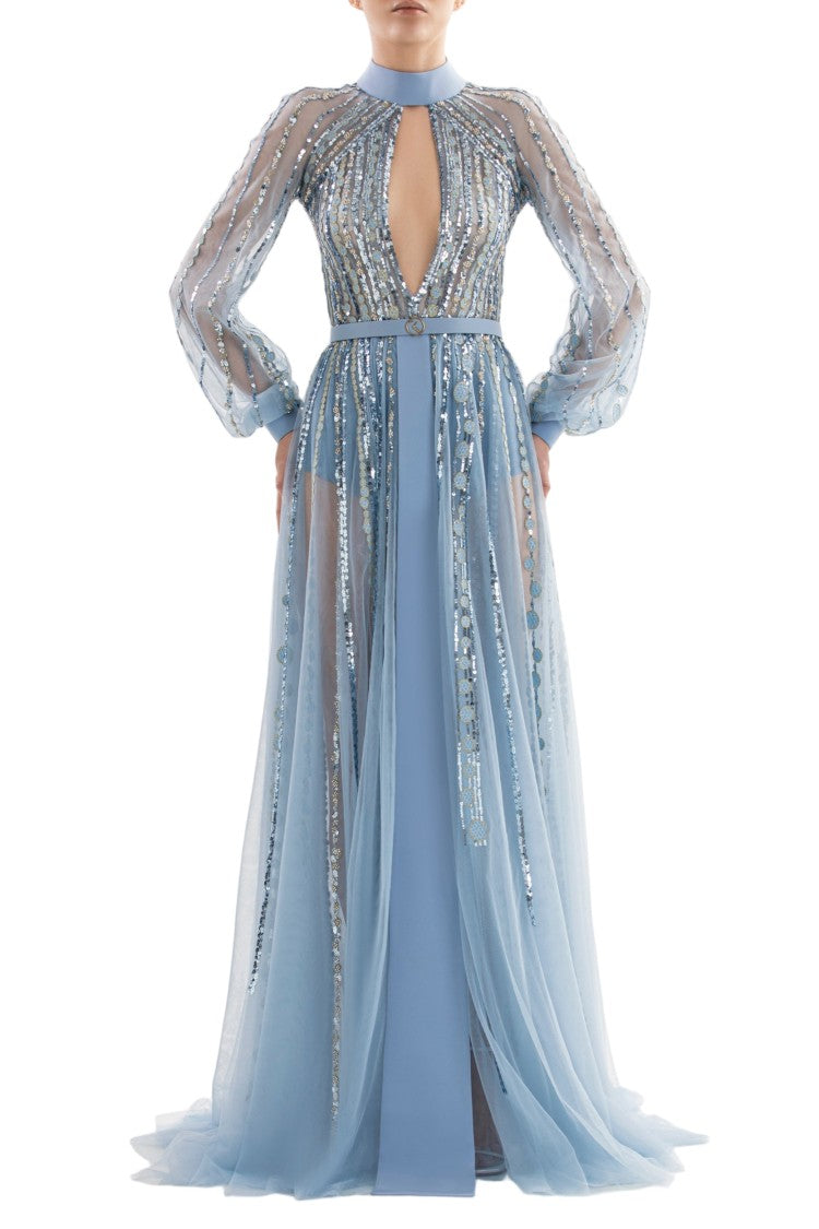 Saiid Kobeisy Embroidered Dress