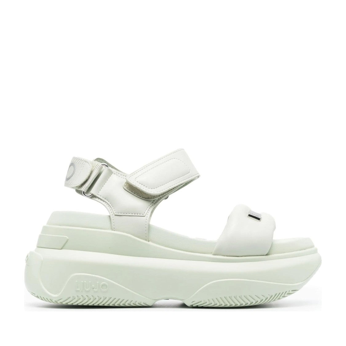 Liu Jo Green June 01 Chunky Platform Ankle Strap Sandals