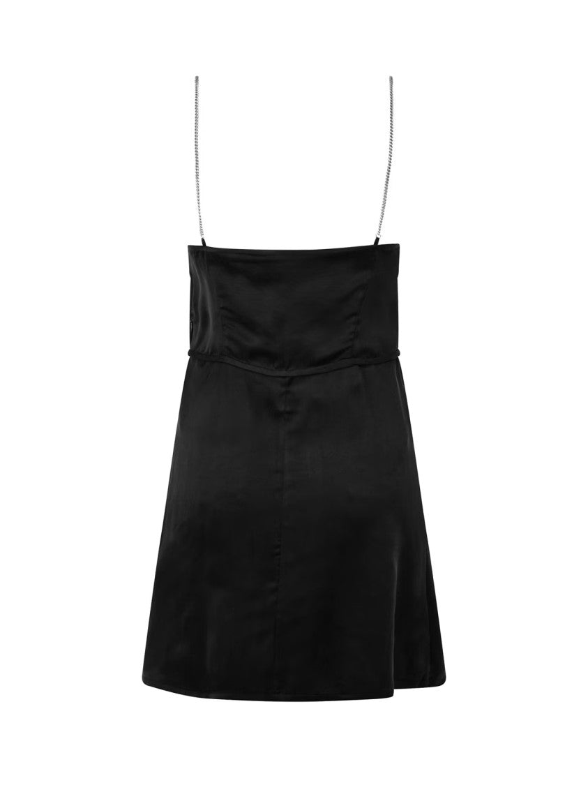 Palm Angels Metal Straps Slip Dress