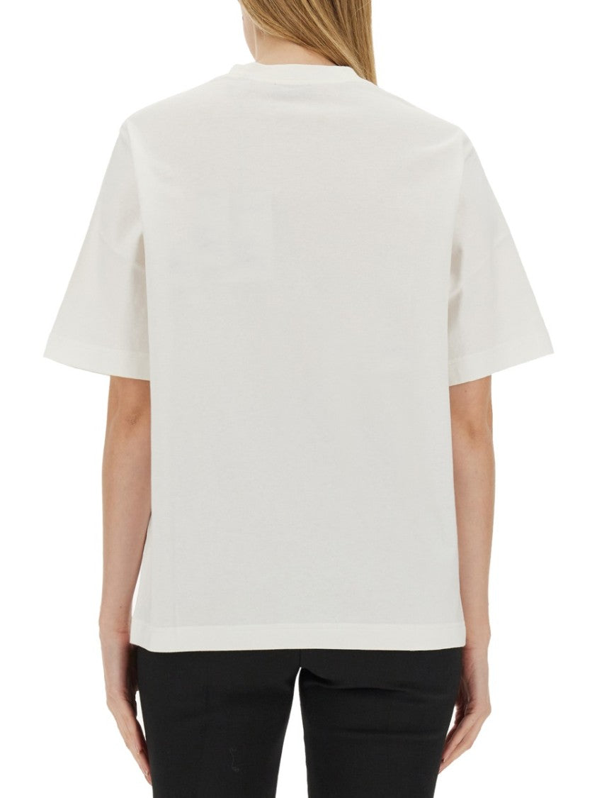 Burberry Logo-Embellished Regular Fit T-Shirt