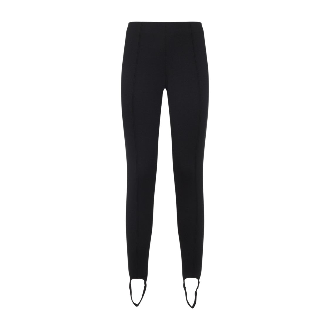 The Frankie Shop Caserta Stirrup Black Polyester Leggings