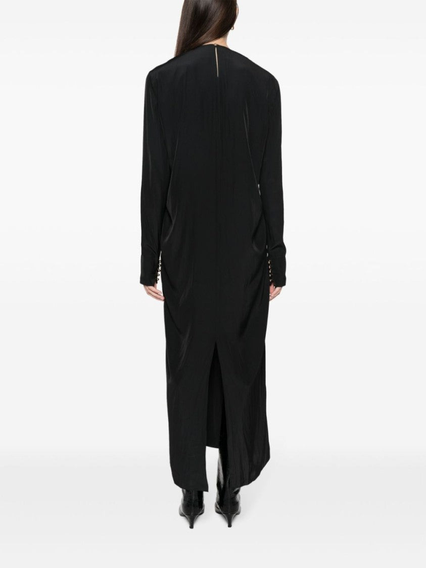 Lanvin Cut-Out Midi Dress