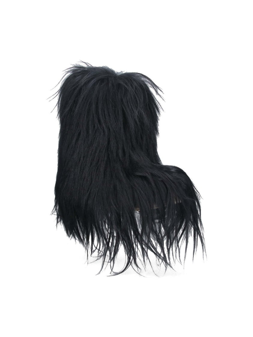 Rick Owens Porterville Mega Bumper Lunar' Boots – Black