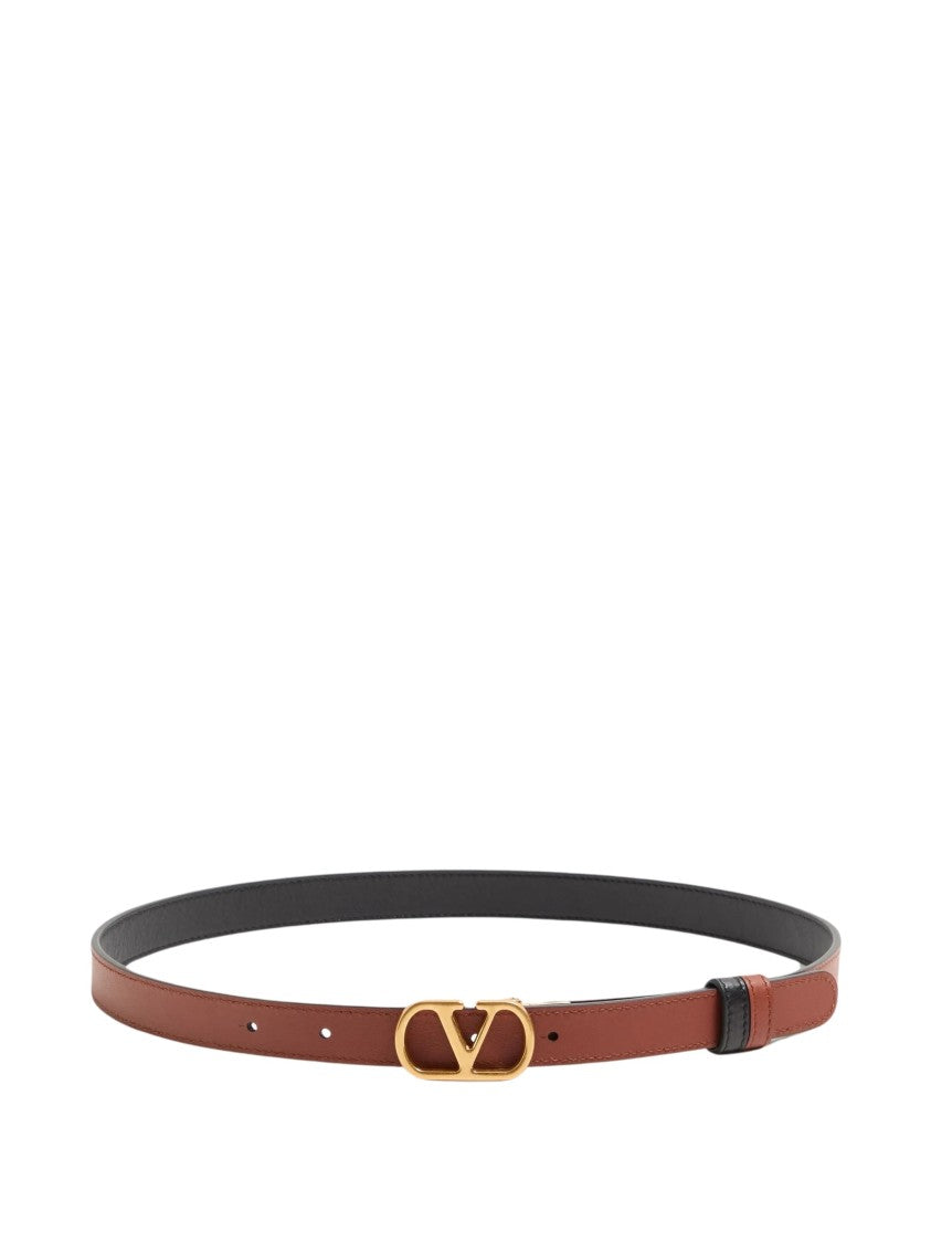 Valentino Cultura Reversible Logo Buckle Belt