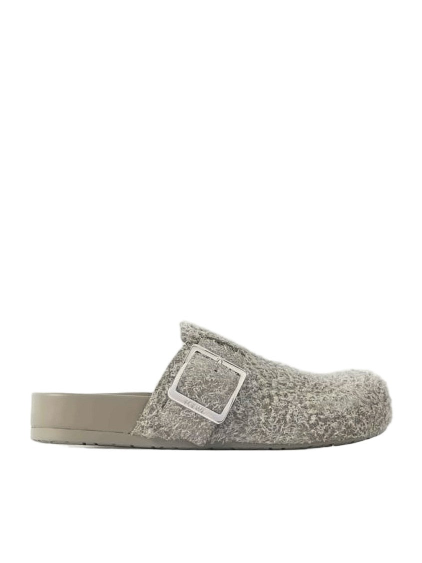 Loewe Textured Suede Mule