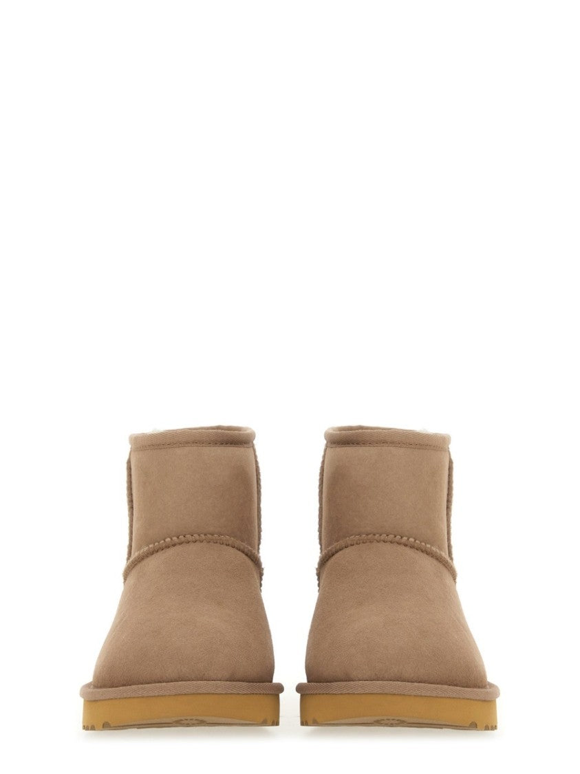 Ugg Classic Mini Ii Leather Ankle Boots