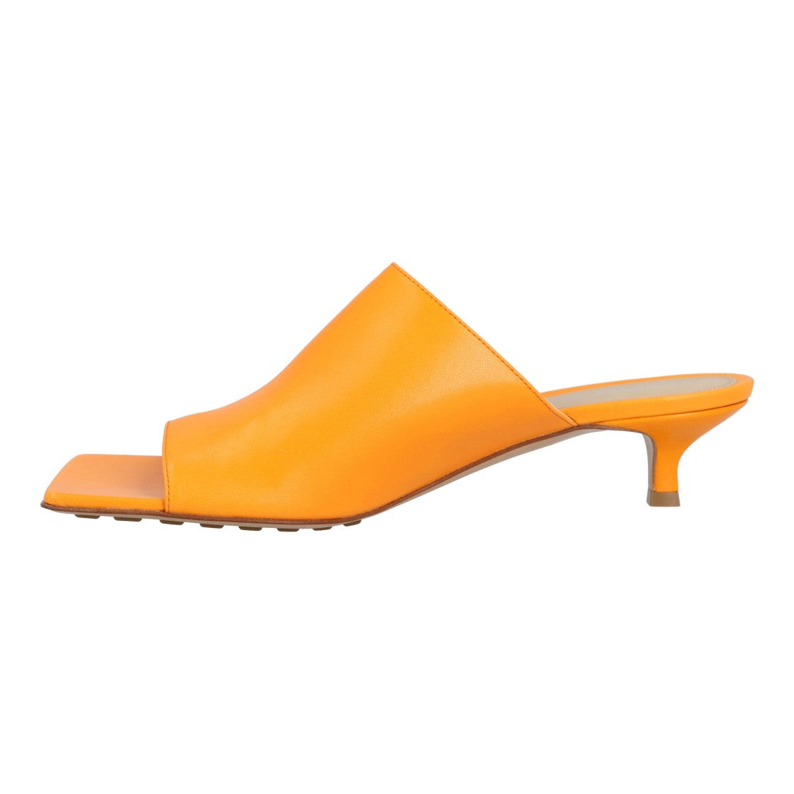 Bottega Veneta Stretch Mule Orange