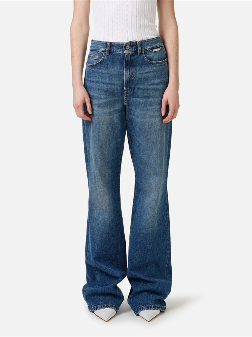 Iceberg Stone Wash New Flare Fit Jeans