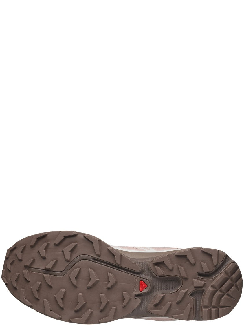 Salomon Pink Brown Xt-6 Mesh Quick-Lace Sneakers