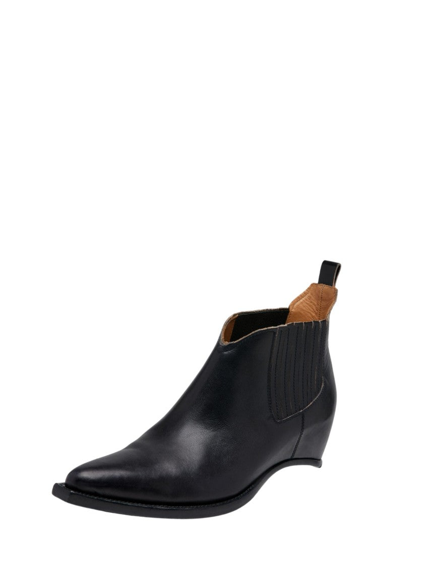 Maison Margiela Heel-Less Black Western Chelsea Boots