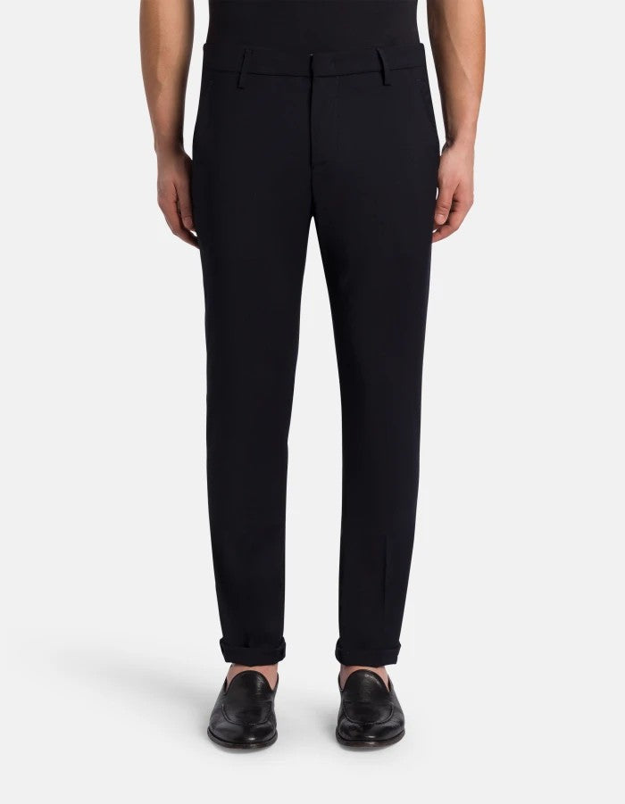 Dondup Slim-Fit Black Jeans With Mid-Rise Waist
