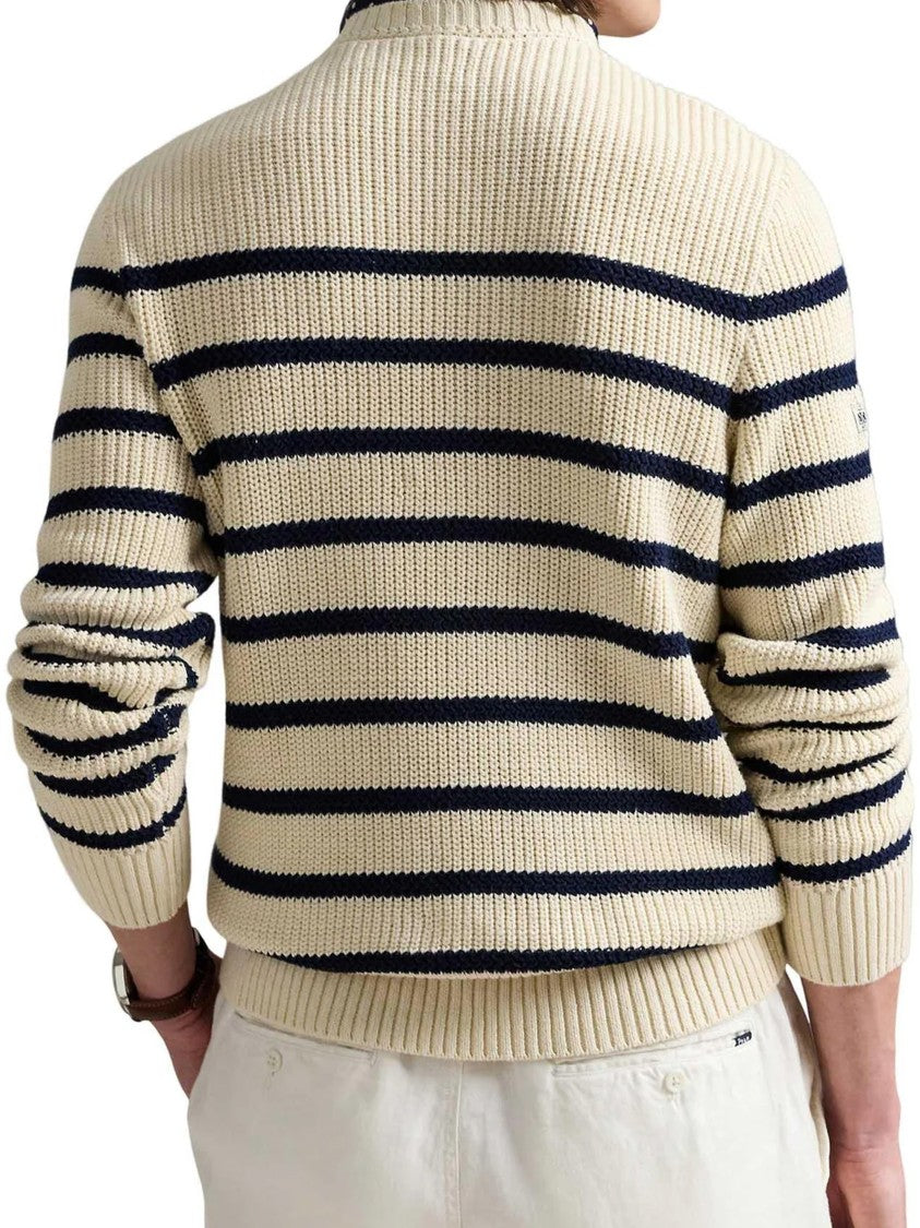 Polo Ralph Lauren Light Beige Crew Neck Pullover