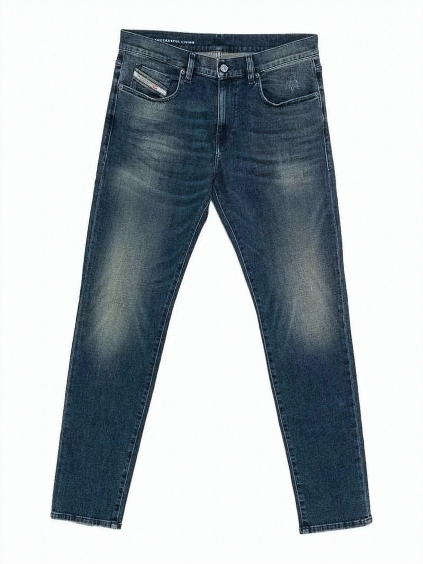 Diesel Slim-Fit Denim Jeans With Classic Five-Pocket Design