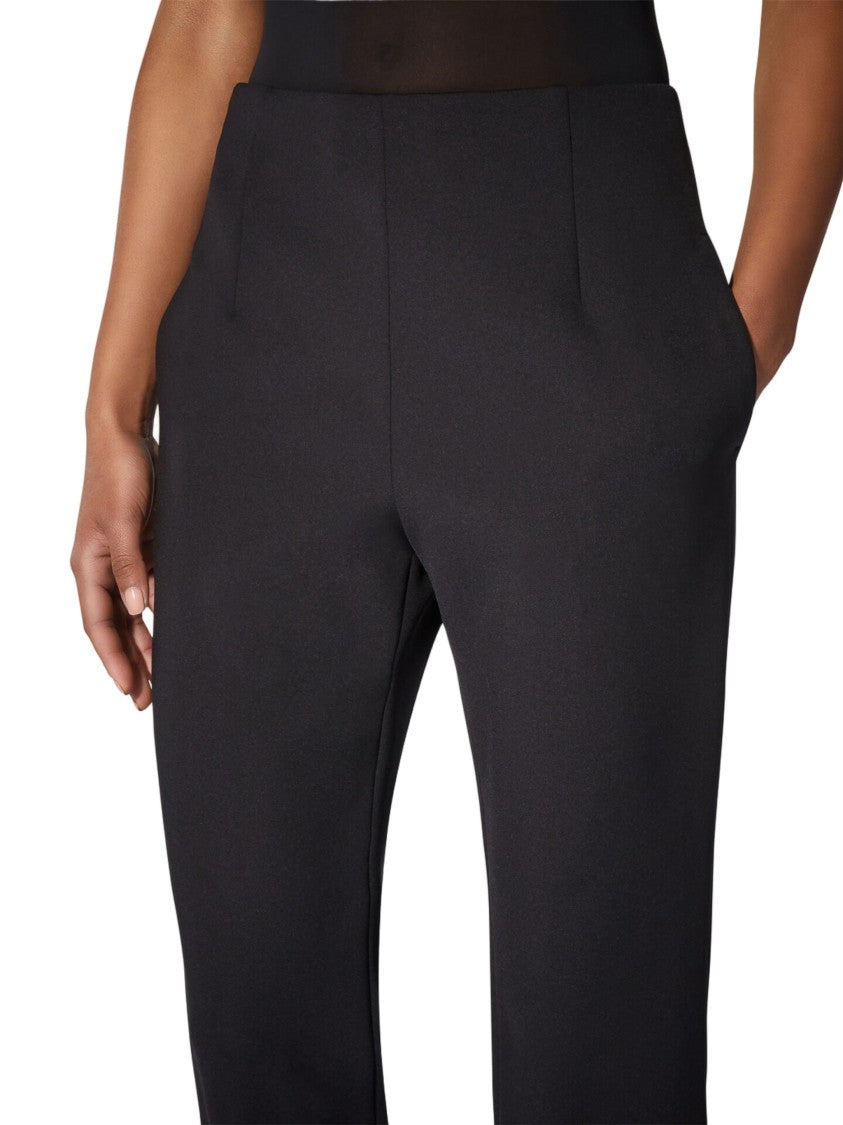 Wolford High-Waisted Straight-Leg Scuba Tailor Trousers