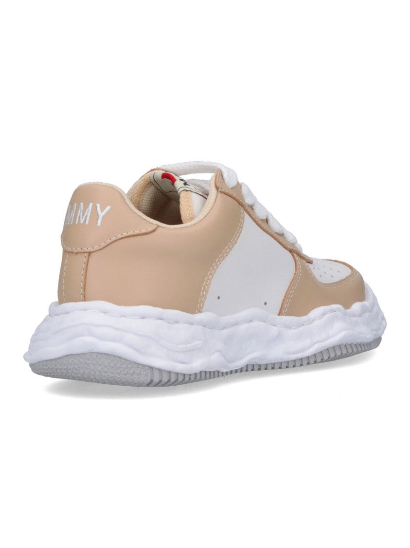 Maison Mihara Yasuhiro Low-Top Sneakers With Rounded Toe And Textured Sole