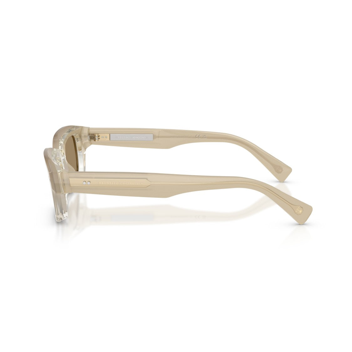 Brunello Cucinelli 0Bc4019s Rectangular Acetate Sunglasses With Gradient Lenses