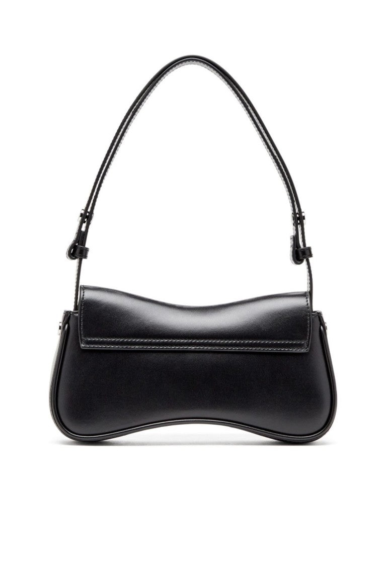 Diesel Curved Silhouette Clutch With Adjustable Strap