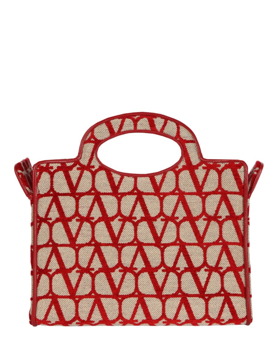 Valentino Le Troisième Toile Iconographe Small Shopping Bag