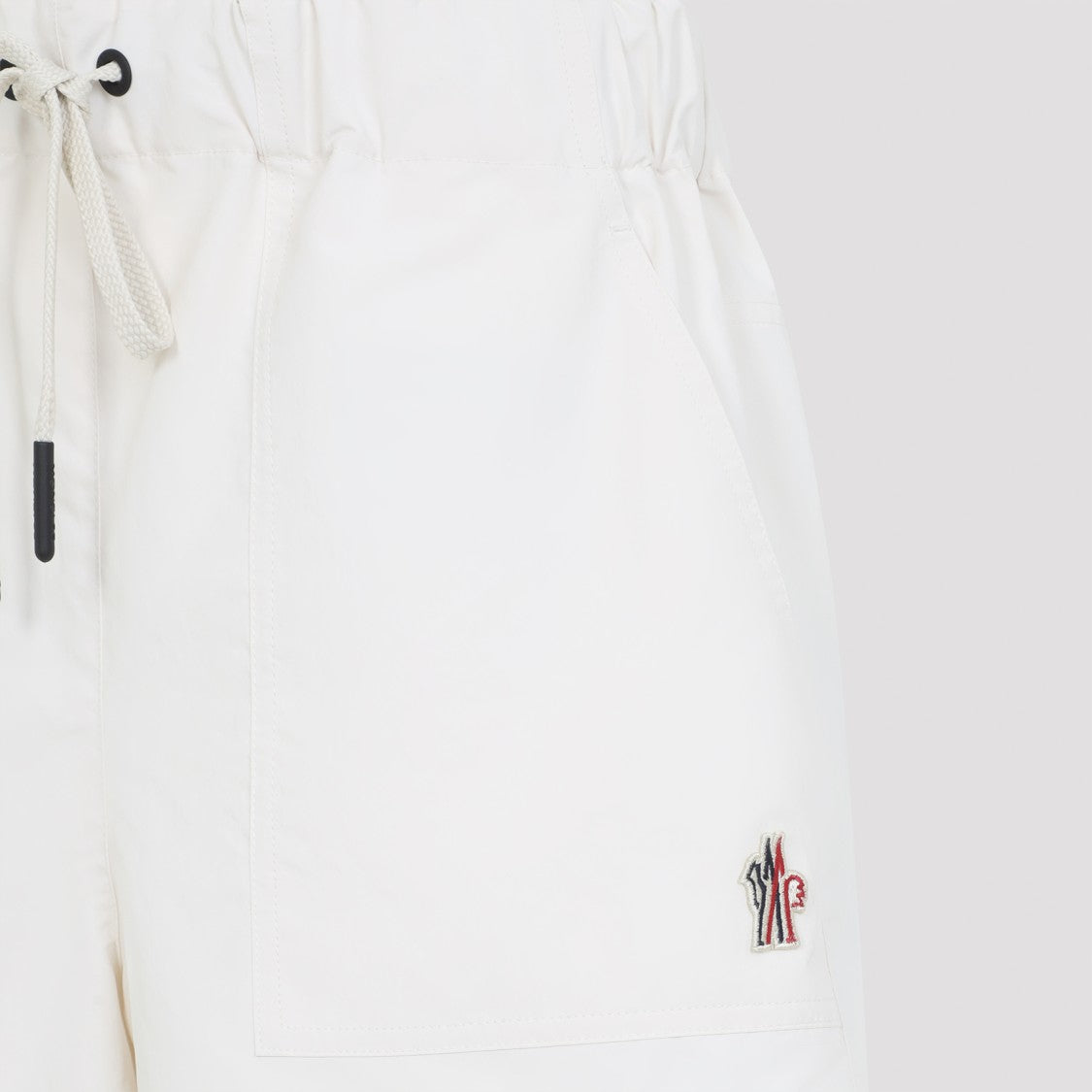 Moncler Grenoble Lightweight Polyester Bermudas In Nude & Neutrals