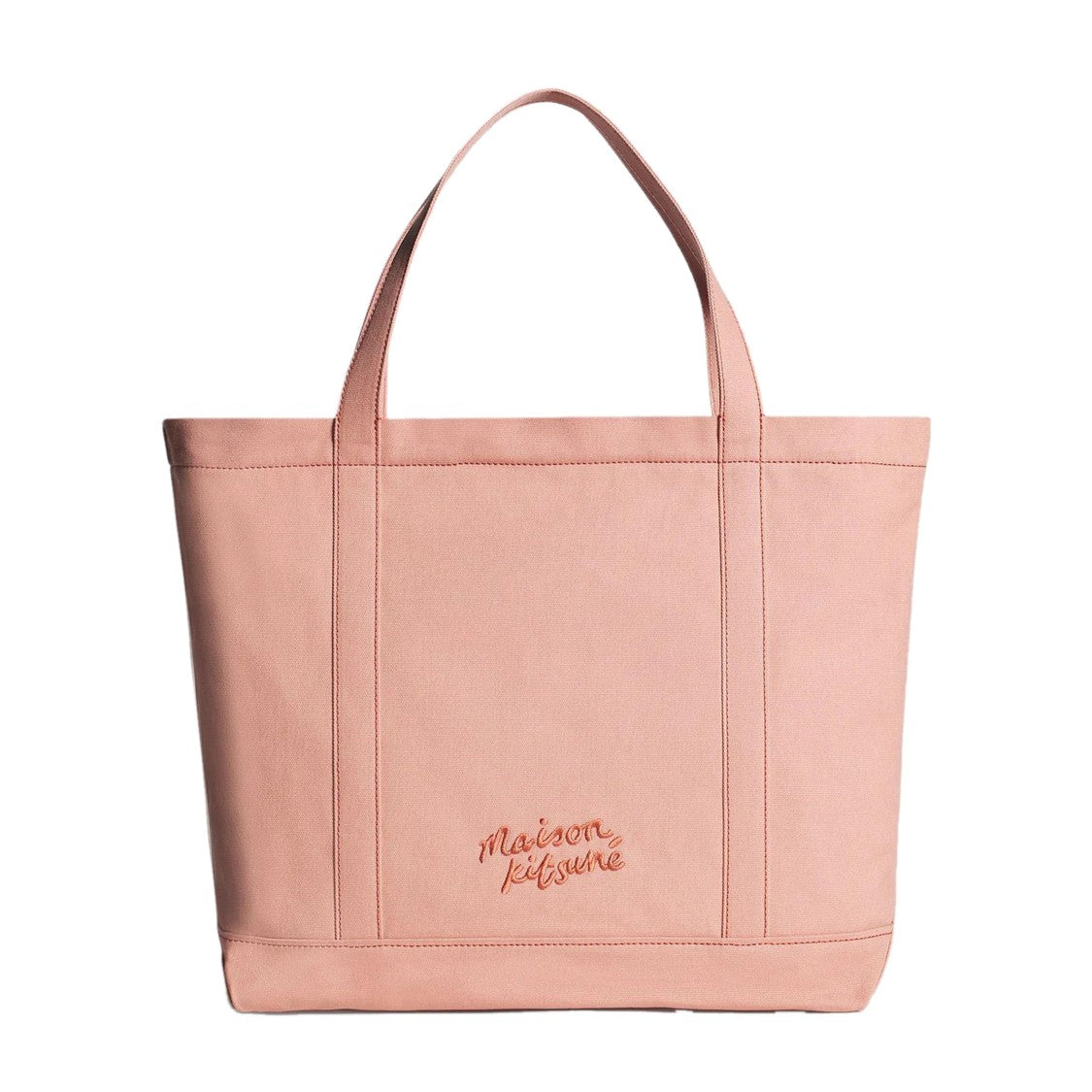 Maison Kitsuné Structured Cotton Handbag