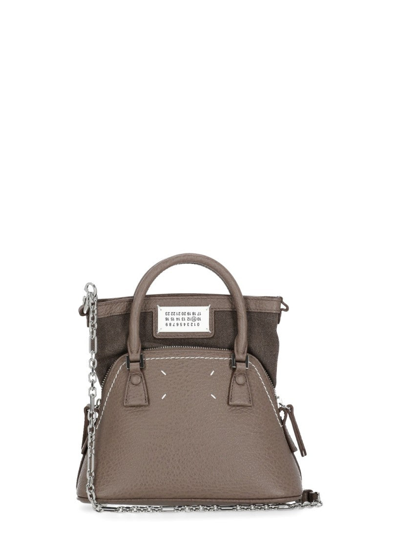 Maison Margiela 5Ac Classique Hand Bag With Contrasting Stitching