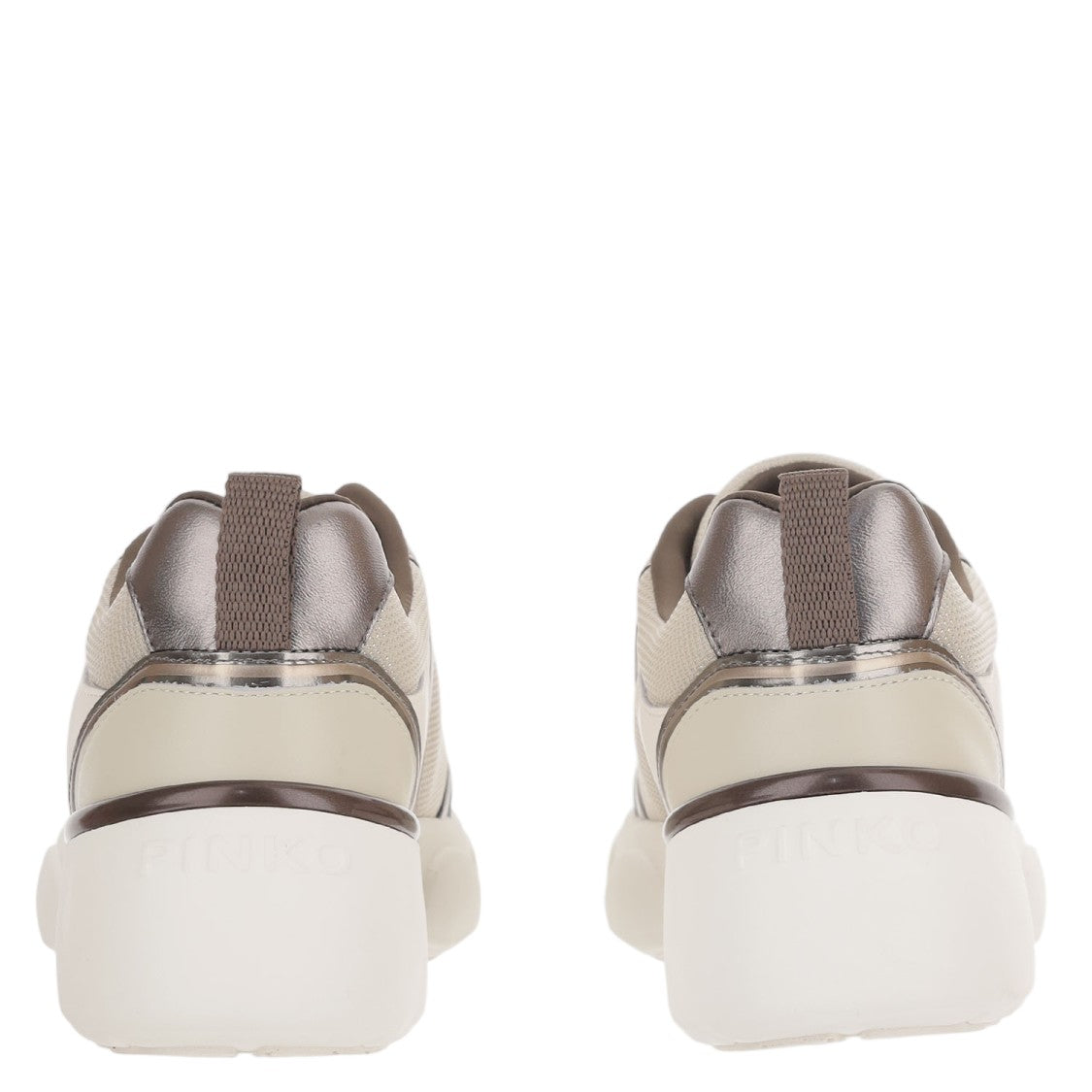 Pinko Alba Leather-Blend Sneakers