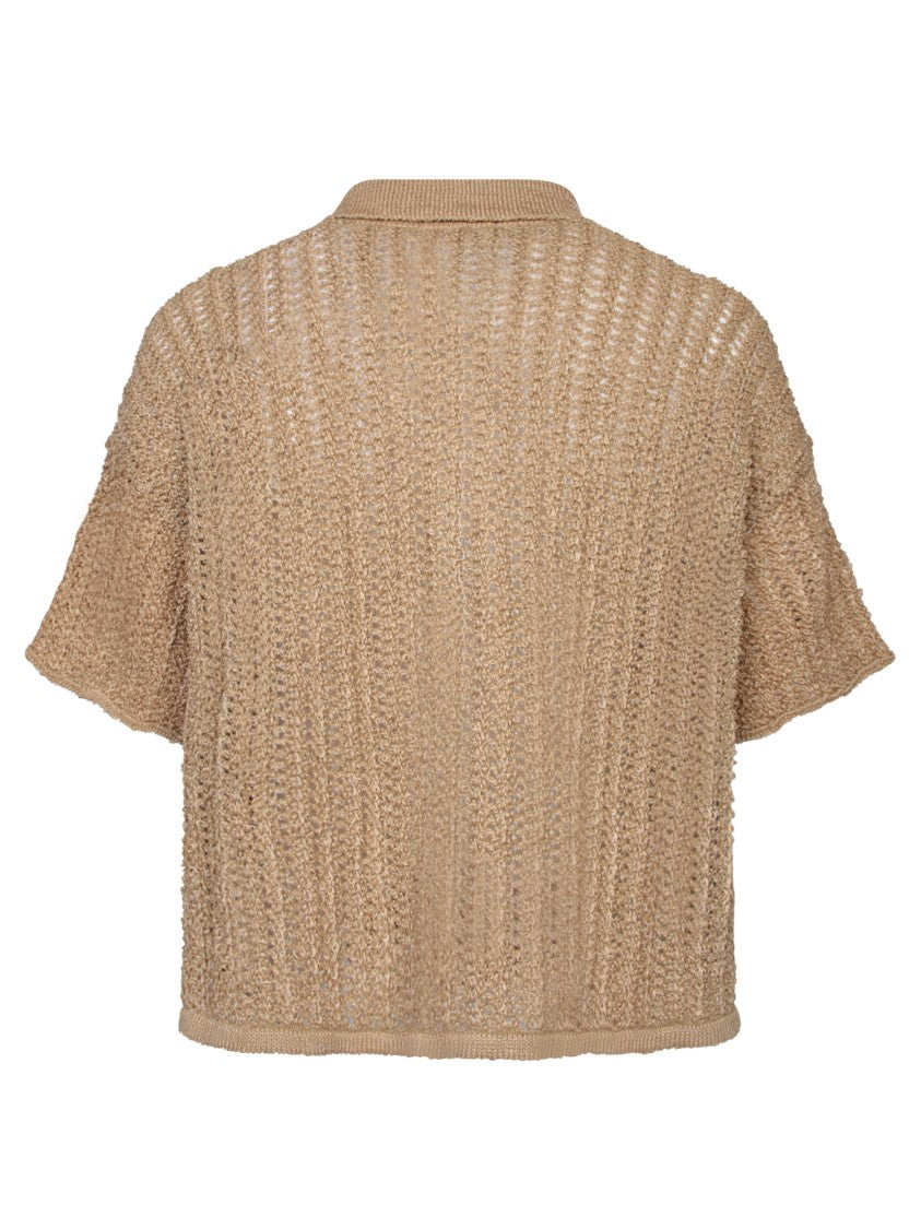 Bonsai Beige Polo Shirt