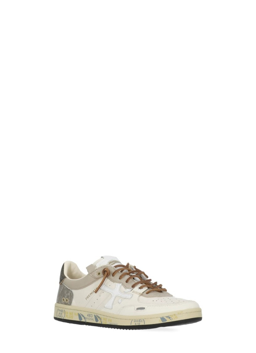 Premiata Ivory Bskt Clay 8163 Sneakers