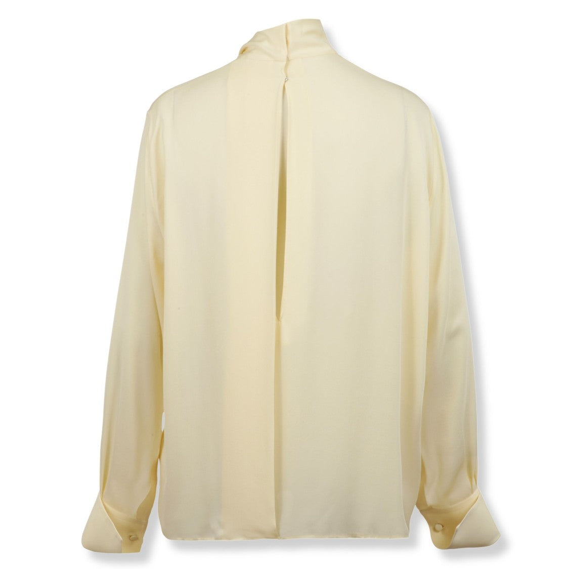 Tom Ford Washed Silk Georgette Draped Blouse