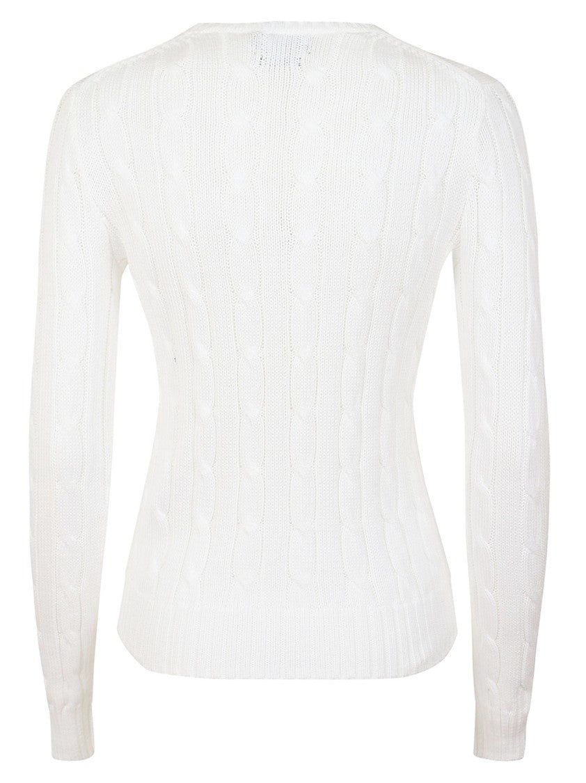 Polo Ralph Lauren Cable-Knit Pullover With Iconic Pony Emblem