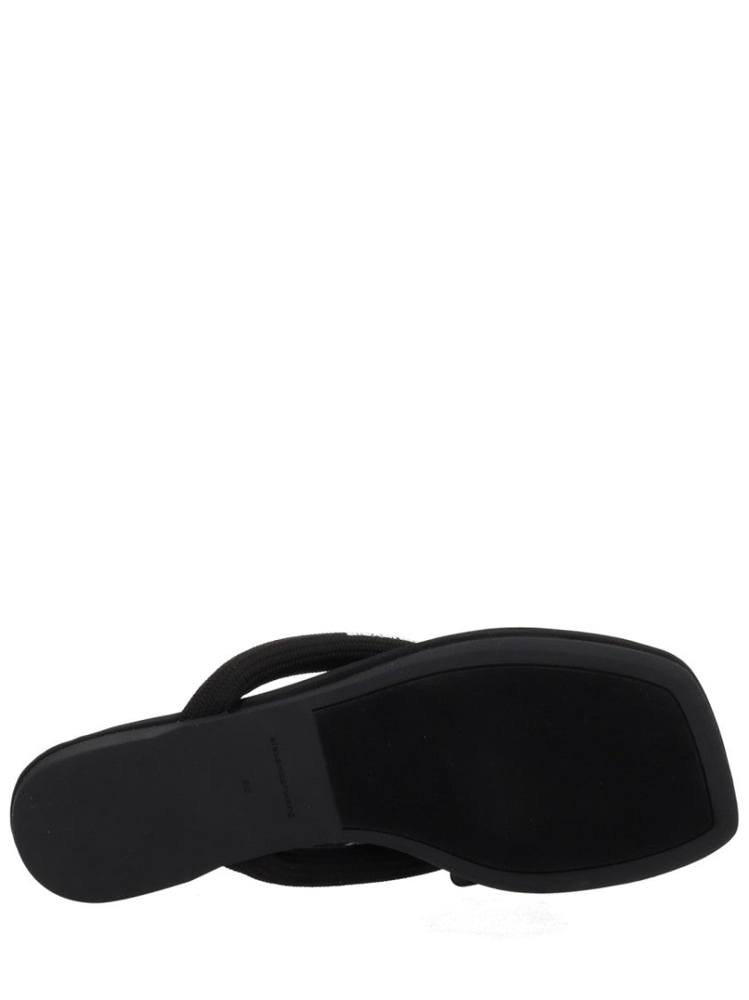 Alexander Wang Neutrals Jenna Tubular Padded Flop Sandals