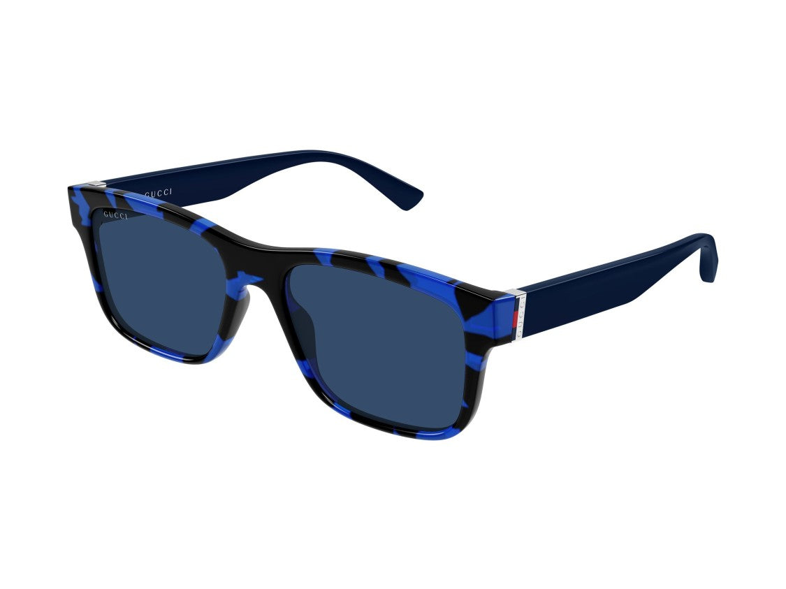Gucci Blue Black Gg2085s Square Sunglasses