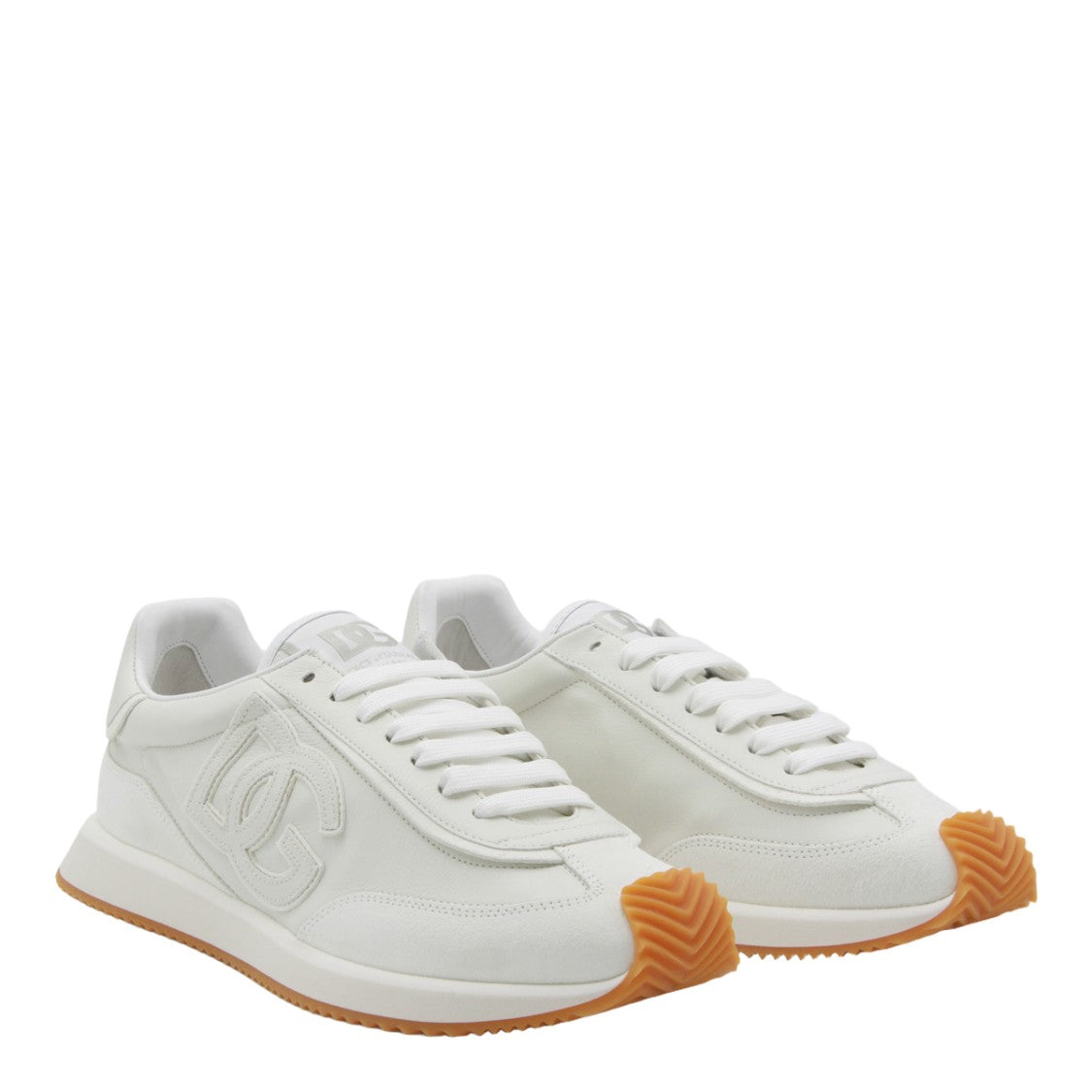 Dolce & Gabbana Low-Top Sneakers With Textured Logo