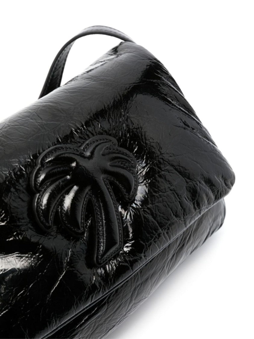 Palm Angels Soft Palm Bridge Logo Shoulder Bag