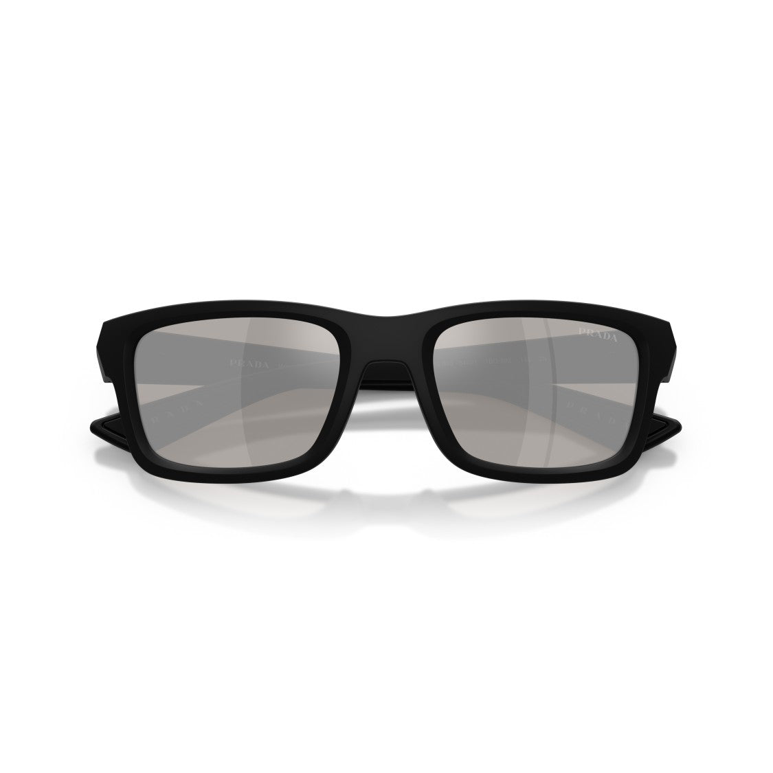Prada Linea Rossa 0Ps B10s Matte Black Rectangular Sunglasses