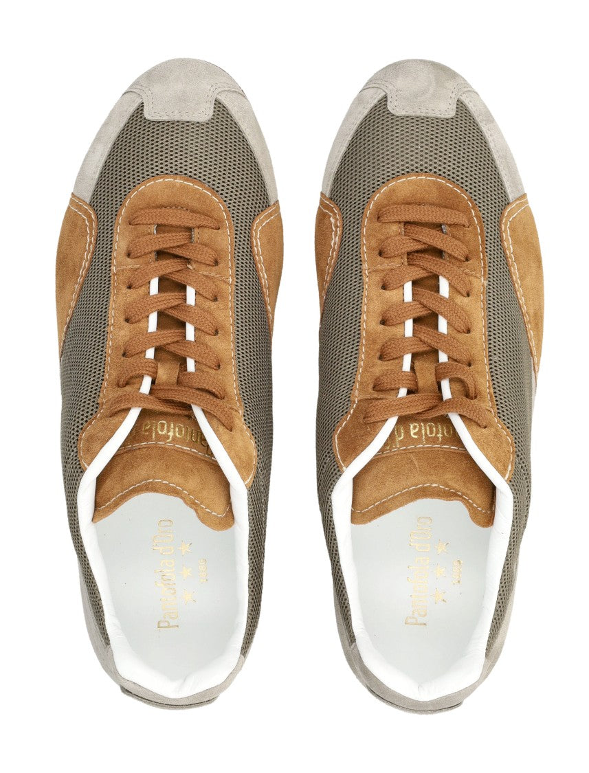 Pantofola D'oro Undici Low Suede Mesh Sneakers