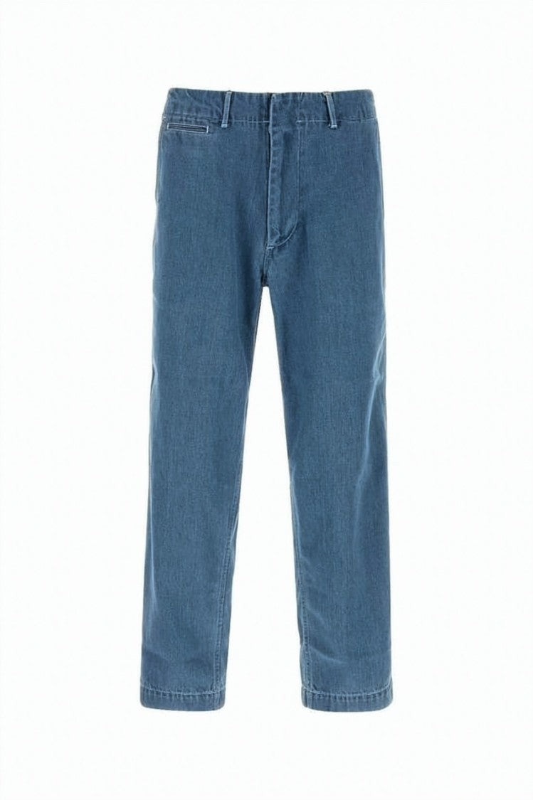 Nanamica Straight-Leg Denim Pants With Five-Pocket Design