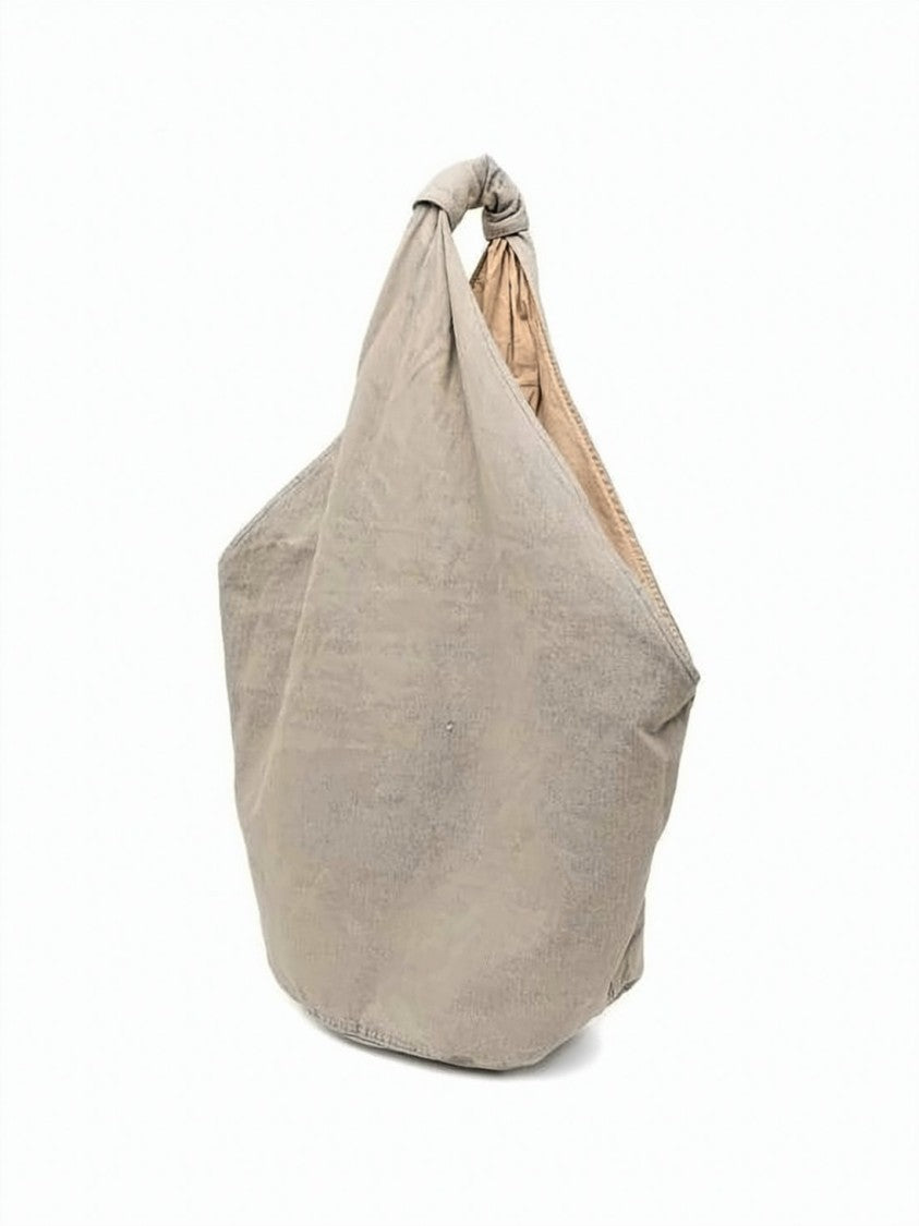 Our Legacy Soft-Structured Neutrals Shoulder Bag With Knotted Strap