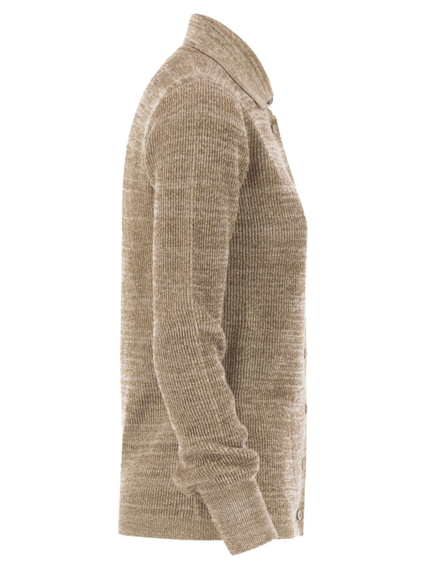 Fabiana Filippi Shirt Collar Jumper With Buttons