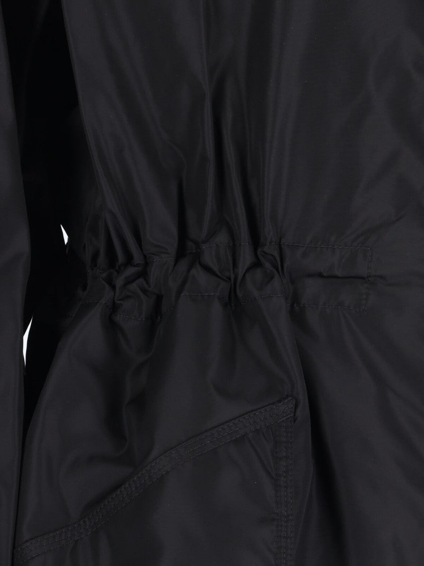 Burberry "Check" Zip Jacket – Black